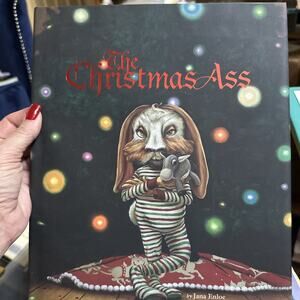 The Christmas Ass by Jana Enloe (2020, Hardcover) excellent condition